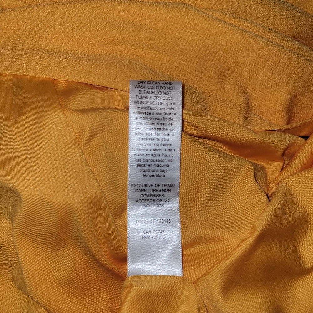 Halston Jackie  Jersey Gown Womens Size 6 Apricot Color - Picture 12 of 14